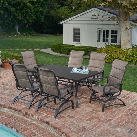 home depot outdoor dining sets|More.